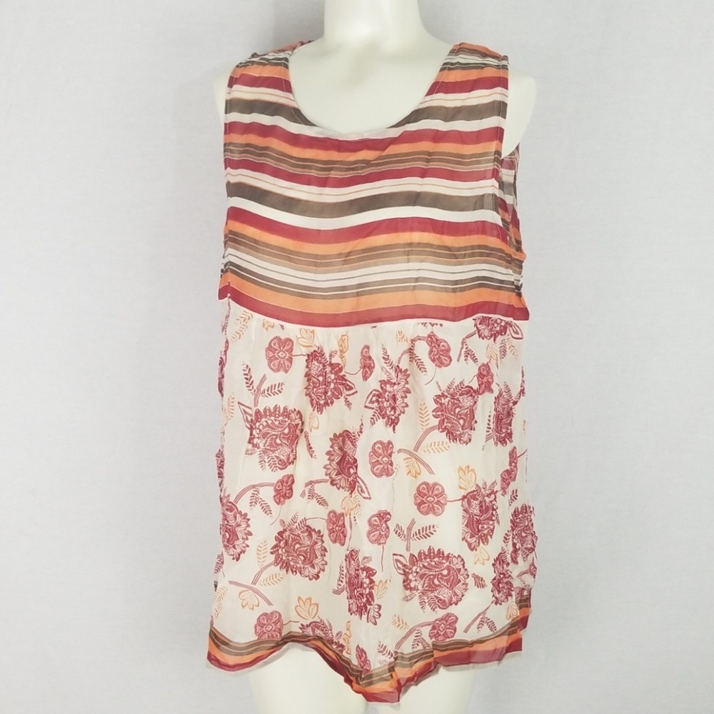 ANTHROPOLOGIE One Fine Day Bryony tank Bohemian - Picture 4 of 8